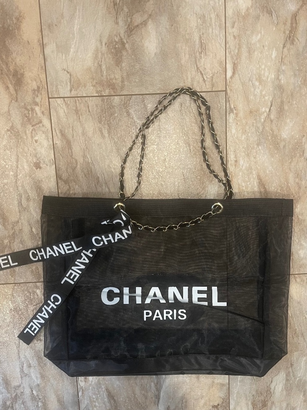 CC vip Black Tote Bag